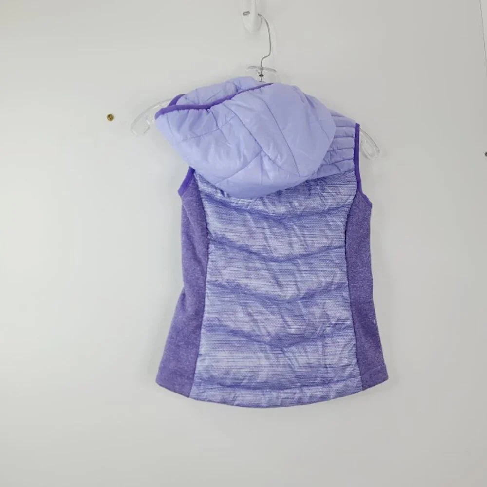 Free Country Girl's Purple‎ Sleeveless Padded Winter Puffer Vest Size XS